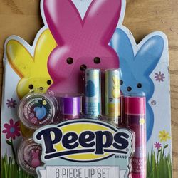Peeps lip gloss set