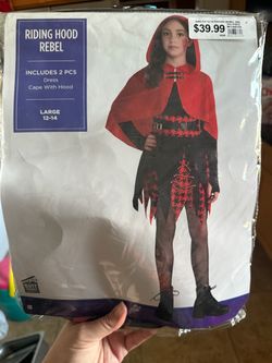 Riding Hood Rebel girls size large 12-14