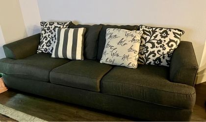 Couch with pillows- pickup Fri or Sat from Totem Lake