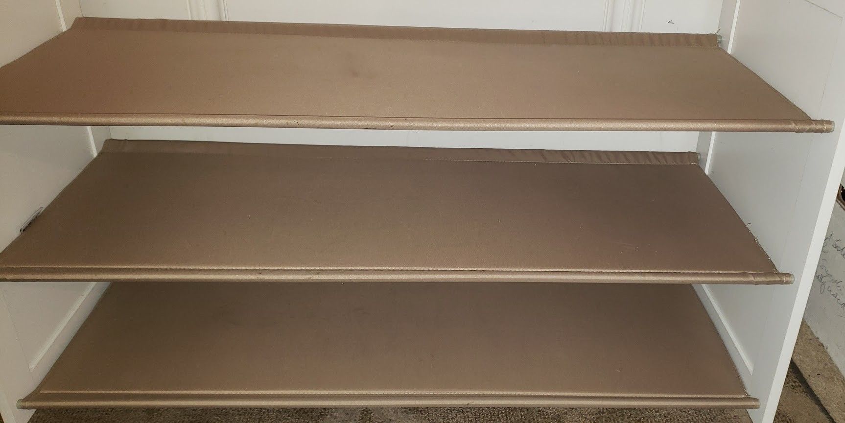 Wood 3-Tier Shoe Rack/Storage