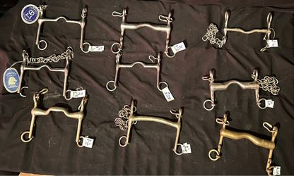 Horse Curb & Shank Bits – Various Sizes – $25 Each