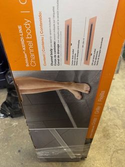 Kerdi Shower with Linear Drain