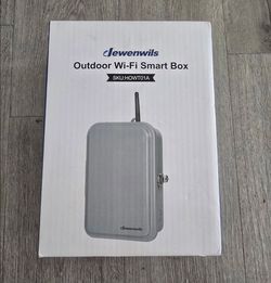 DEWENWILS Pool Pump Timer, Outdoor Smart Wi-Fi Box, Heavy Duty 40A 120-277 VAC