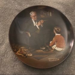 Vintage Norman Rockwell Collectibles (Plates and Teacups)