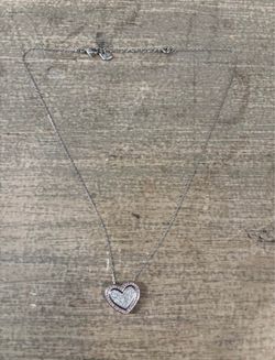 Swarovski heart necklace