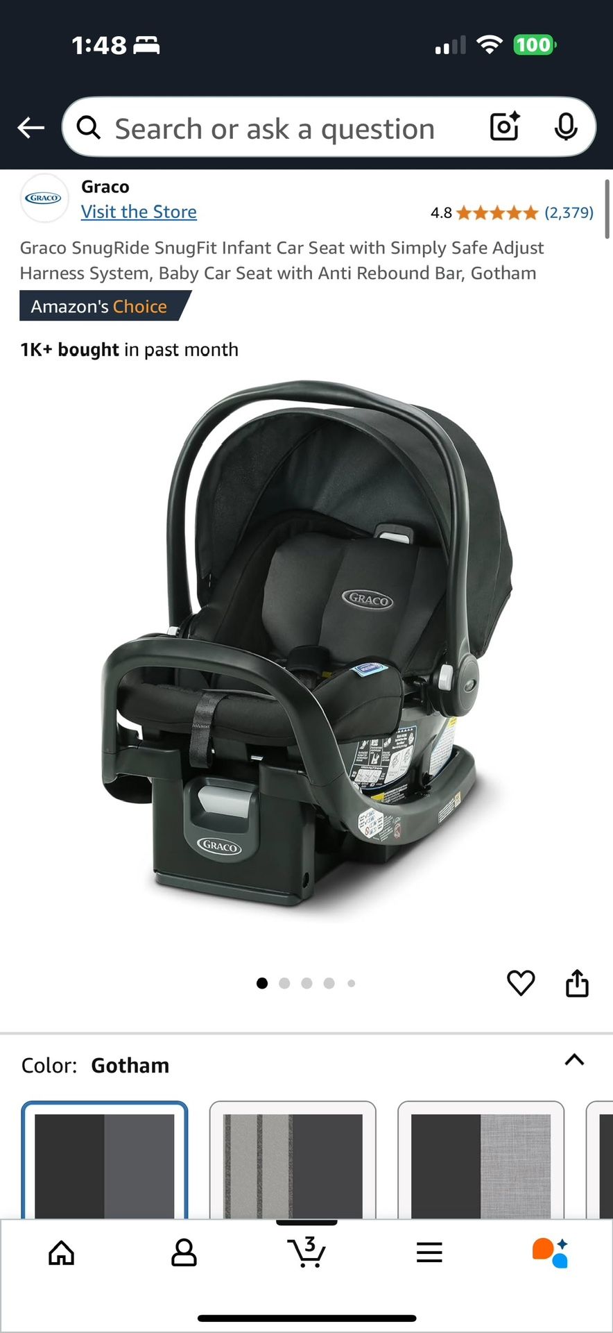 Infant Car Seat 