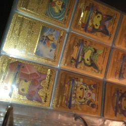 Gold Special Edition Pokemon Cards 