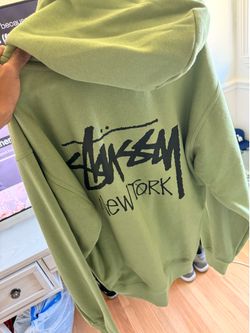 (NEW) Stussy New York Zip up Hoodie