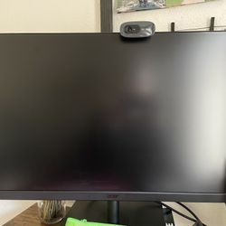 ACER Monitor, Logi Camera AND Keyboard