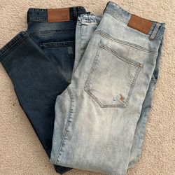 Hyper Denim LA Mens Slim Jeans/Joggers Size 34