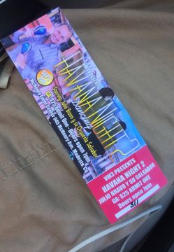 Havana Night 2 admit one ticket