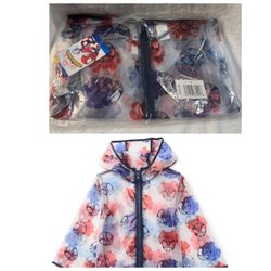 Spidey and His Amazing Friends Kids Rain Jacket 4T