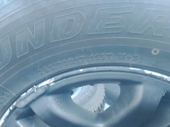 Ranger Thunderer Tires On Oem First Gen Tundra Wheels Thumbnail