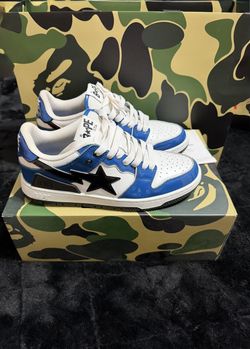 Bape sk8 Shoes New Authentic Size US 9 Men