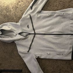 Grey Nike Tech Hoodie