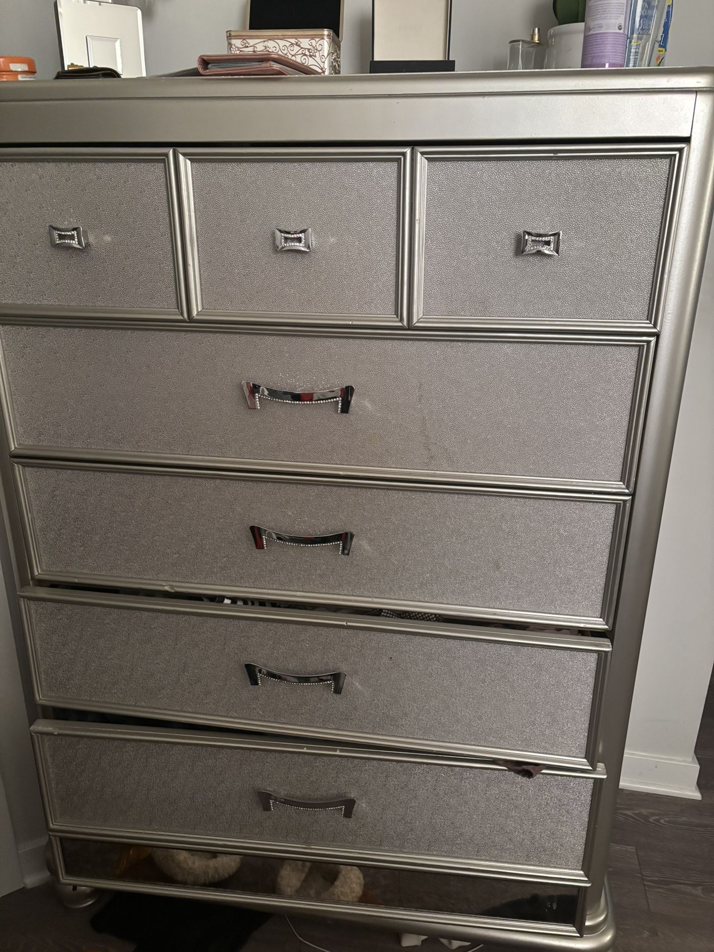 Large Silver Dresser