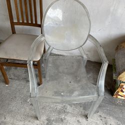 Vintage Acrylic Chair