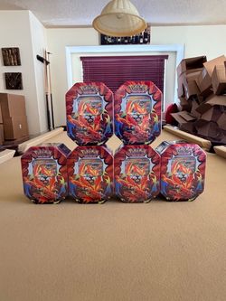 Pokémon Trading Card Game: Mega Evolution—Ascended Heroes Tin- Mega Emboar ex