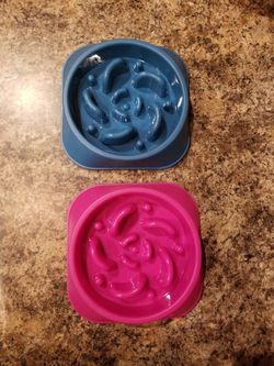 Slow Feeder Dog Bowls