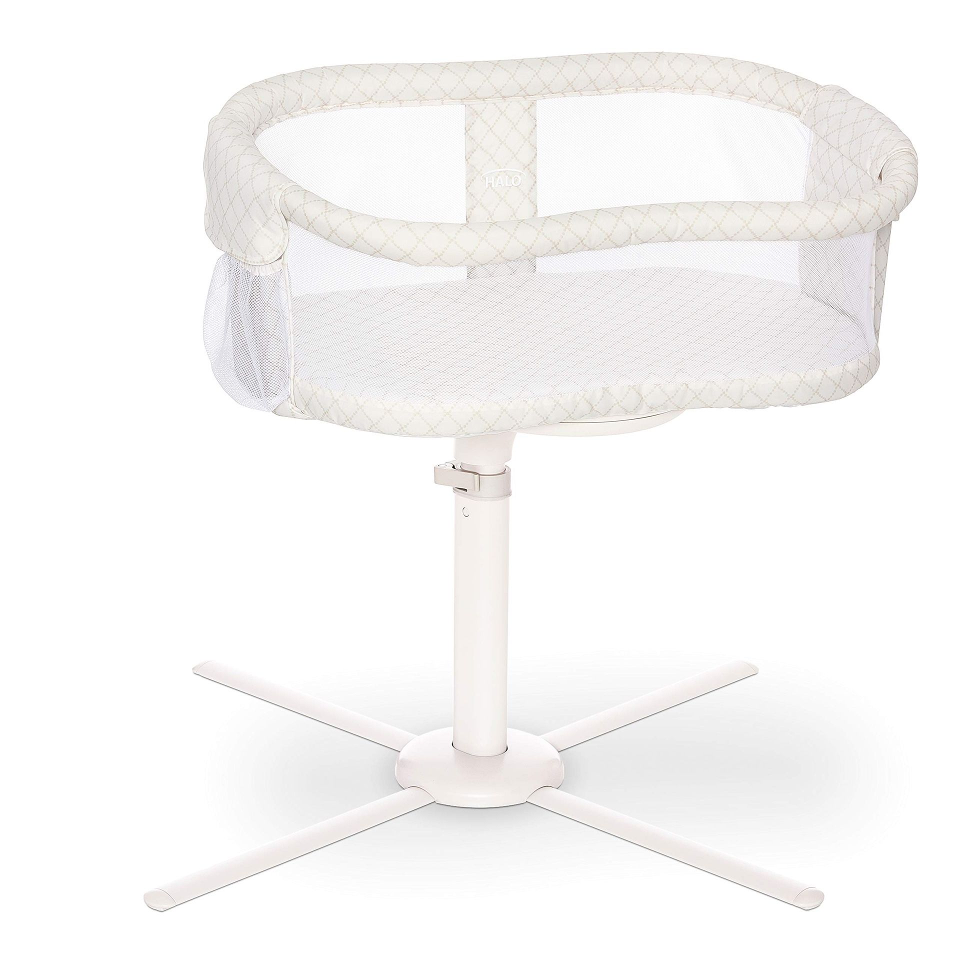 Halo BassiNest Swivel Sleeper, Baby Bassinet, Essentia Series, Nautical Net