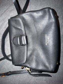 Burberry Black Leather Crossbody Bag