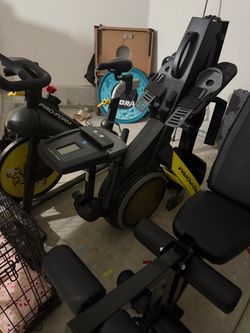 Pro-Form Recumbent Exercise Bike, Rower, and Bench