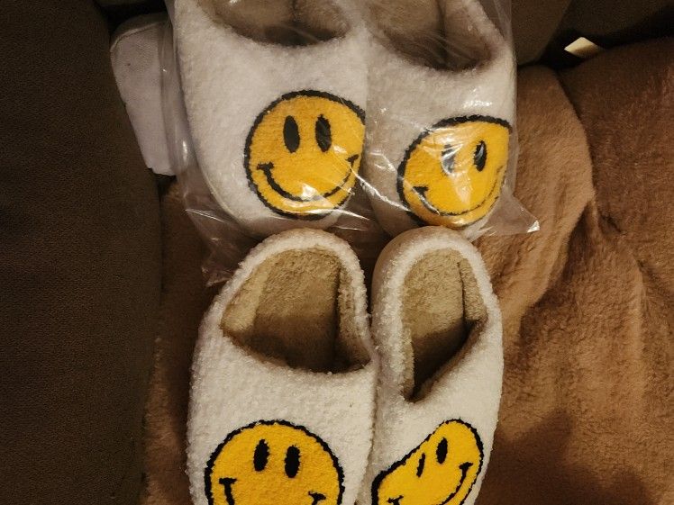 Happy Face Slippers