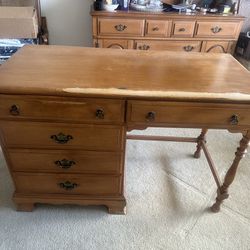 Old Sturdy Desk Perfect DIY Project 