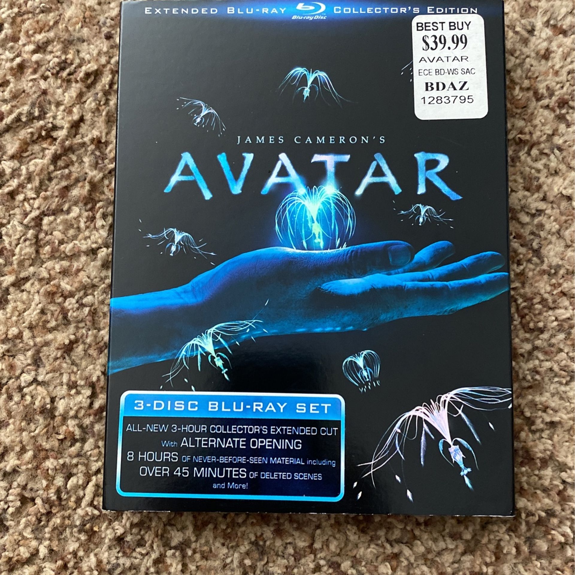 Avatar blue ray  collectors edition 
