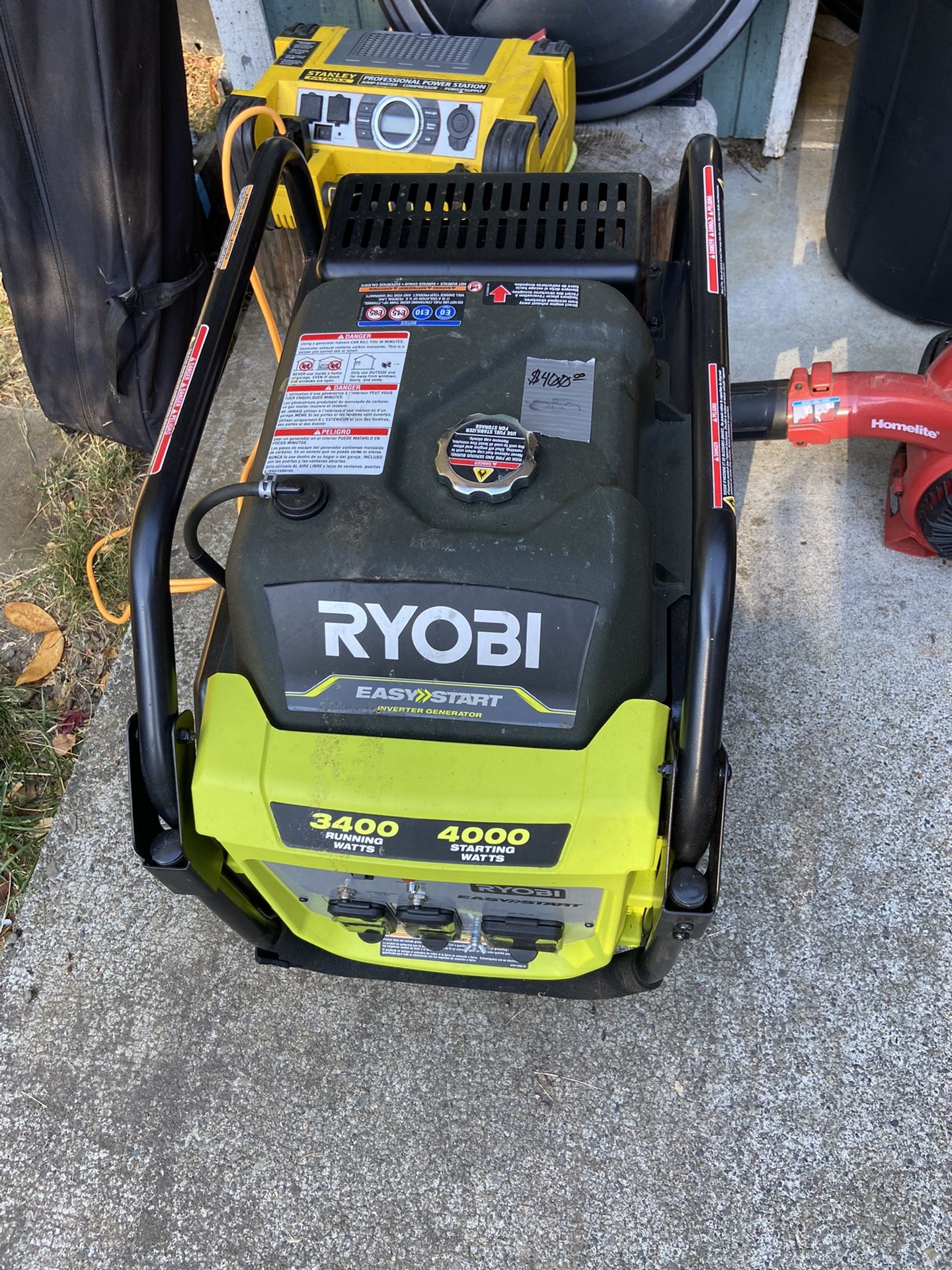 Ryobi Generator