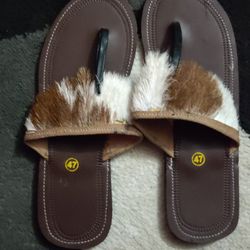 Handmade Maasai sandals for Men wear size 12-13