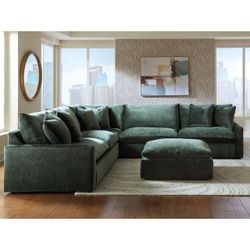 Carriage view 3 piece sectional