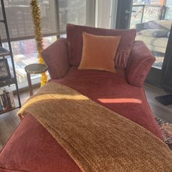 Dreamy Pink Chaise Lounge