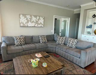 Living Spaces L-Shaped Sectional