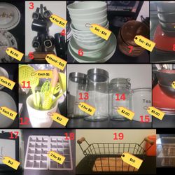 Assorted Items and Furniture 
