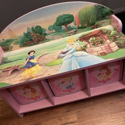 Disney Princess Cubbies/ Storage