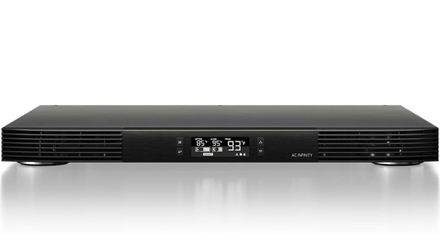 AC Infinity AIRCOM T10, Quiet Cooling Blower Fan System 17" Front-Exhaust, for Receivers, Amps, DVR, AV Cabinet Components, Compatible with Digital Vi