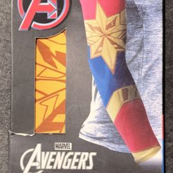 Marvel Avengers Captain Marvel Youth Sm/Med Support Sleeve New