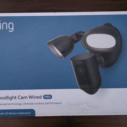 Ring Floodlight Cam Wired PRO