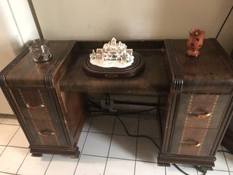 Antique wooden desk