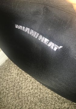 Official Miami heat suitcase