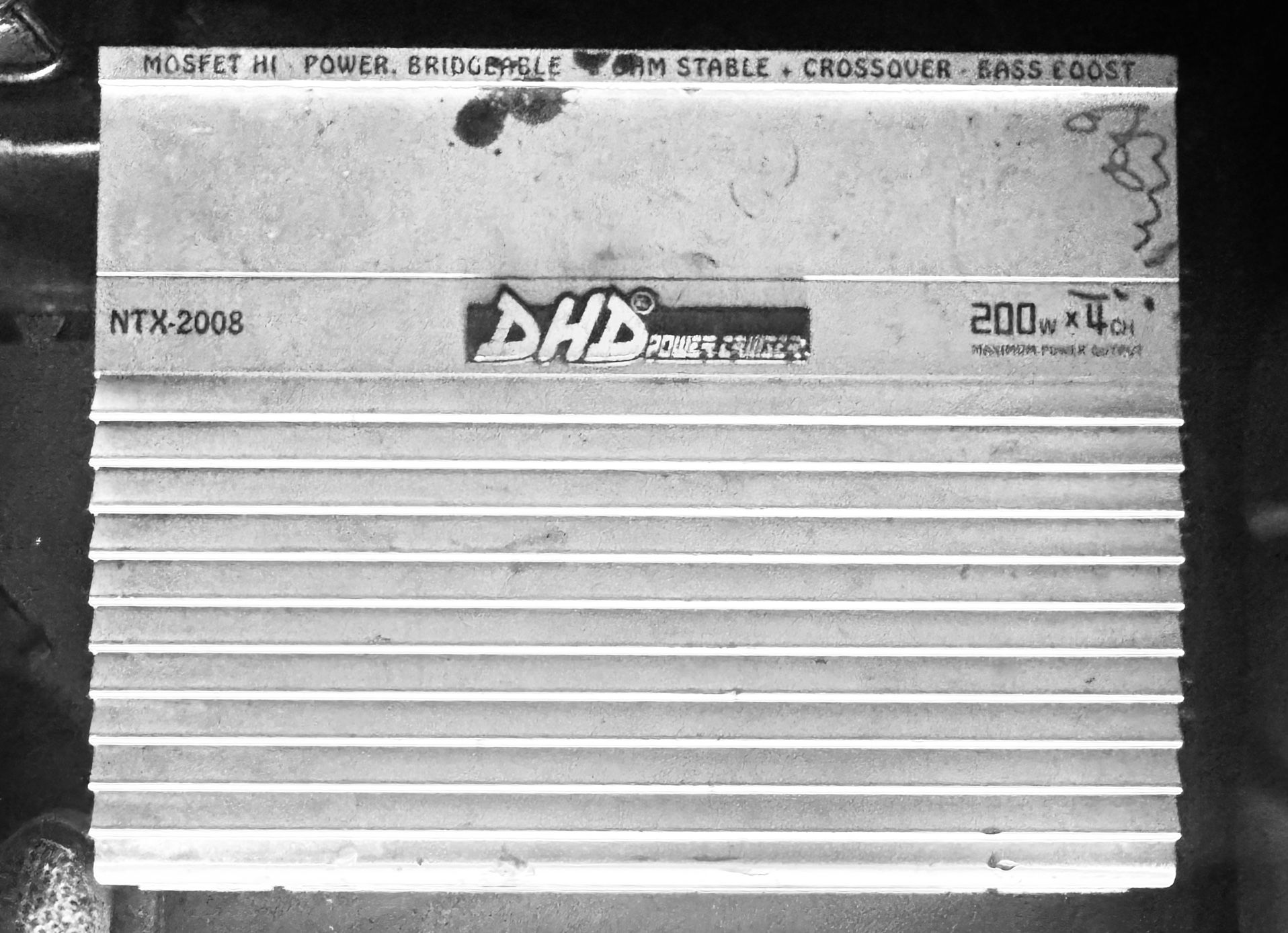 DHD POWER CRUISER NTX-2008 200w Xx 4 Ch CAR AMPLIFIER