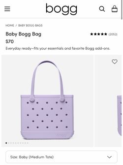 Medium Lavender Bogg Bag