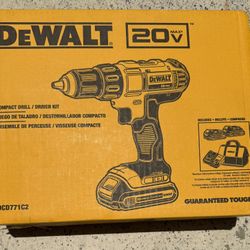 Dewalt DCD771B 20V MAX Cordless Lithium-Ion 1/2 inch Compact Drill Driver - Bare Tool