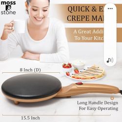 ELECTRIC CREPE MAKER – GOLD – NEW in BOX - Only $10 EACH