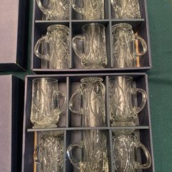 Stunning Crystal Tea Cup Setsb