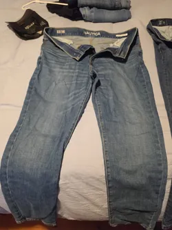 Vintage Nautica Jeans Mens 33x30 Athletic Slim Blue Denim