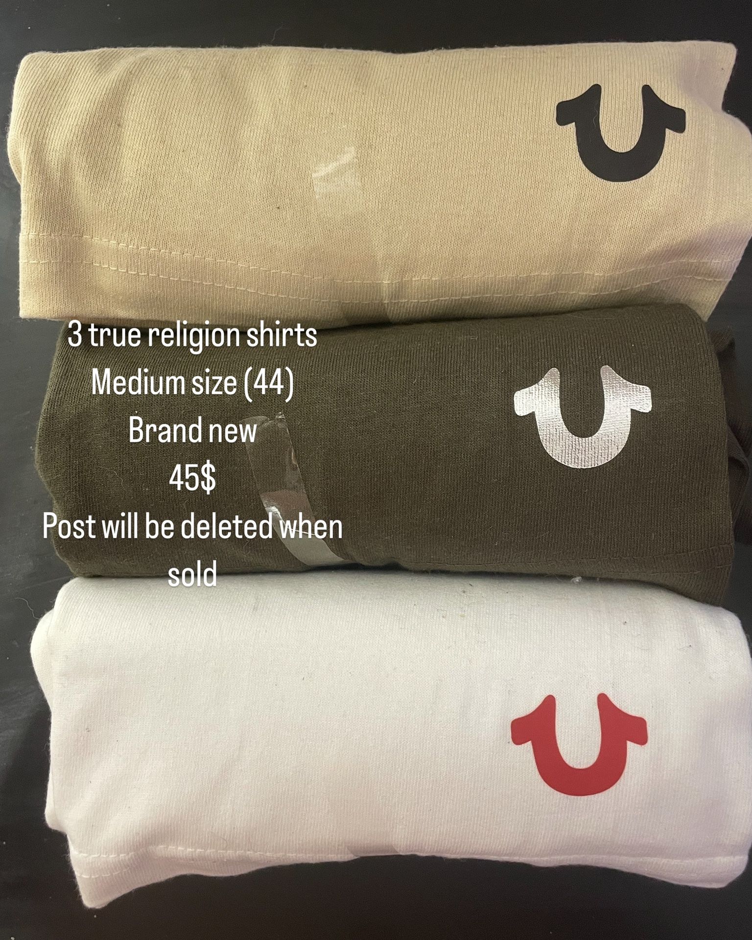 3 True Religion Shirts