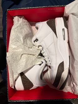 Air Jordan 3 White Mocha Sneakers