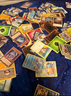 Pokémon cards and yu-gi-oh